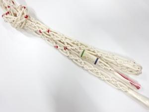 未使用品　正絹　夏用　手組帯締め